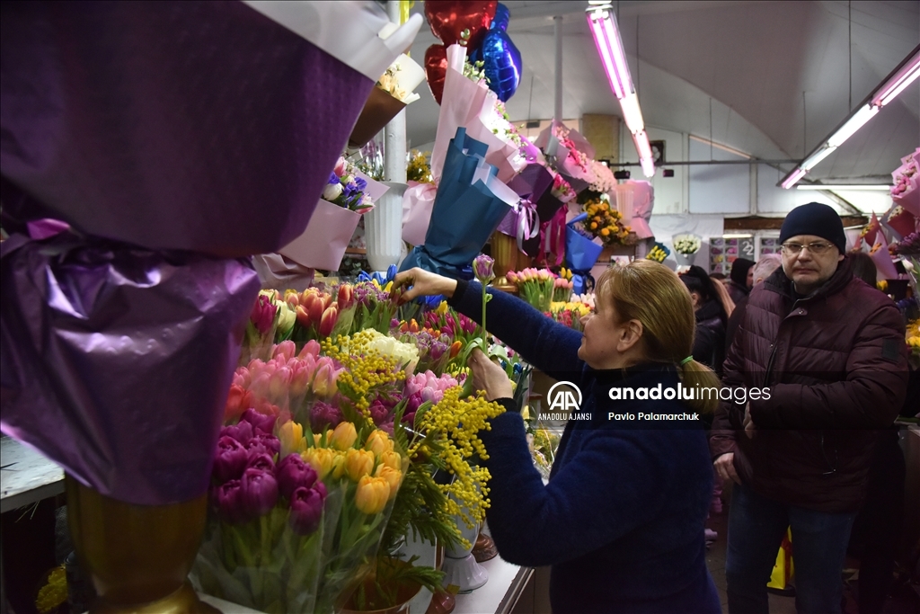Ukrayna'da 8 Mart Dünya Kadınlar Günü