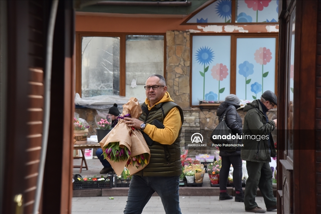 Ukrayna'da 8 Mart Dünya Kadınlar Günü