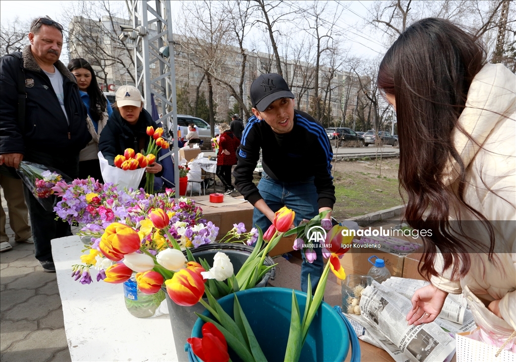 Kırgızistan'da 8 Mart Dünya Kadınlar Günü