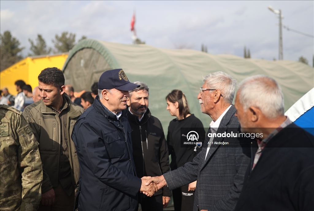 Milli Savunma Bakanı Akar, Adıyaman'da