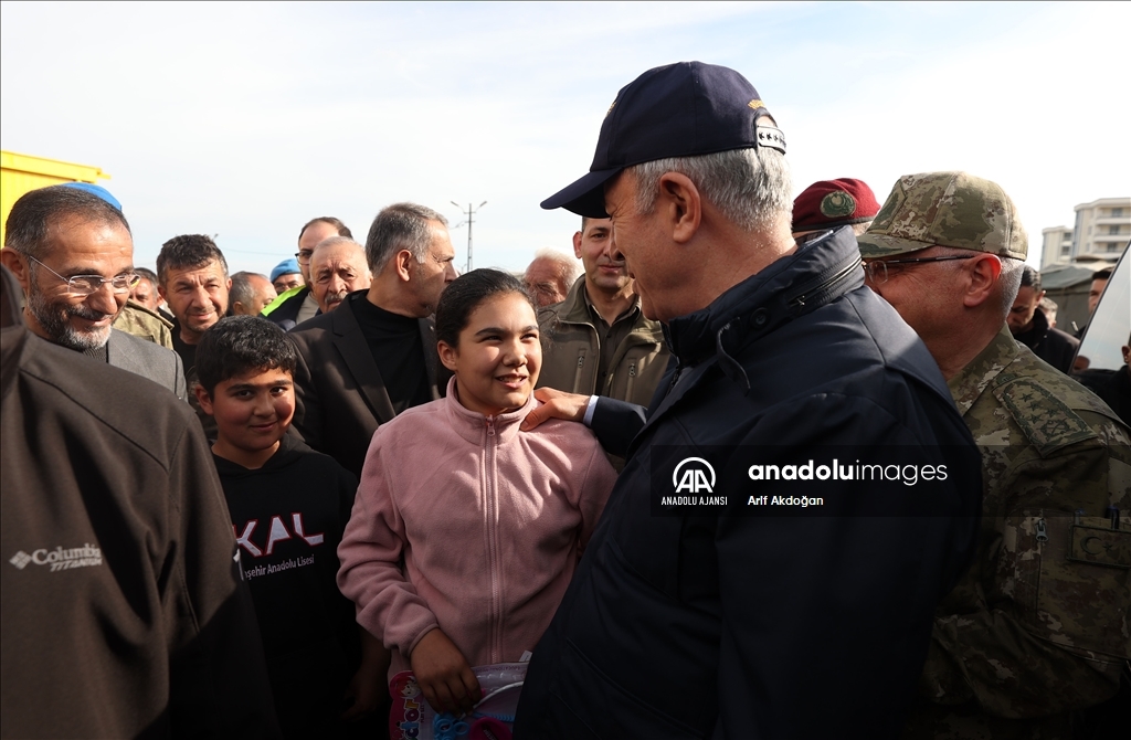 Milli Savunma Bakanı Akar, Adıyaman'da