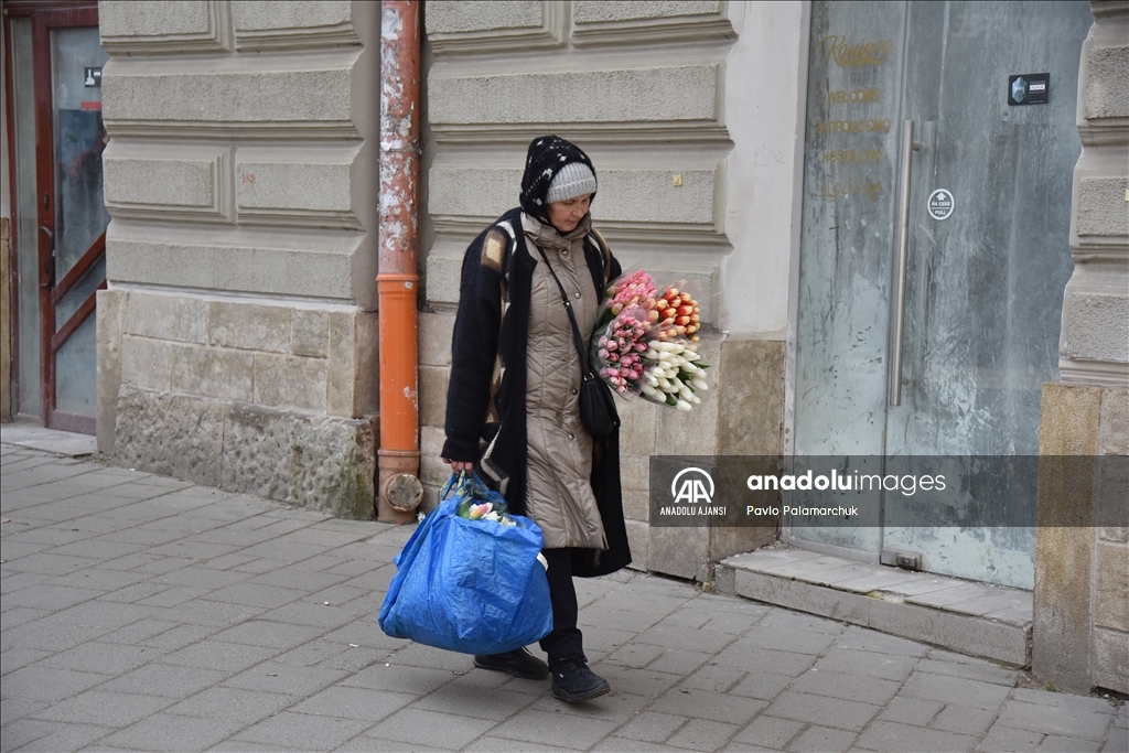 Ukrayna'da 8 Mart Dünya Kadınlar Günü