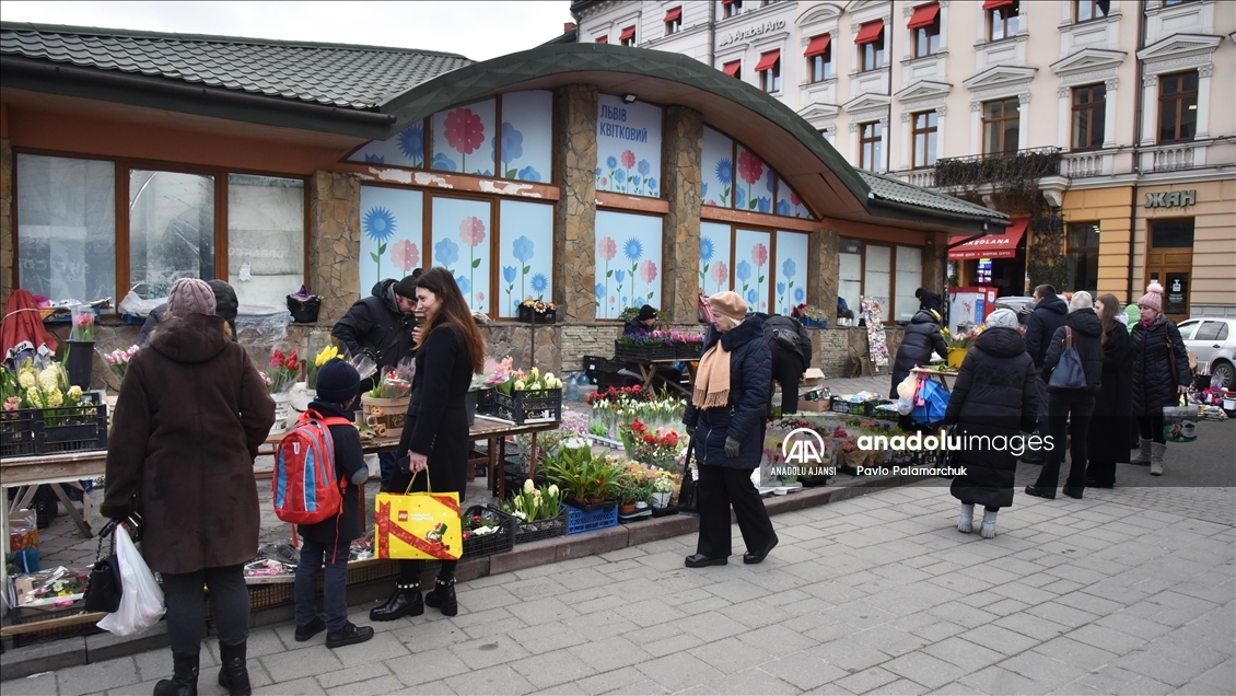 Ukrayna'da 8 Mart Dünya Kadınlar Günü