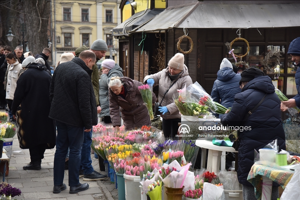 Ukrayna'da 8 Mart Dünya Kadınlar Günü