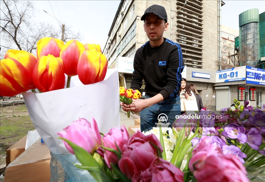 Kırgızistan'da 8 Mart Dünya Kadınlar Günü