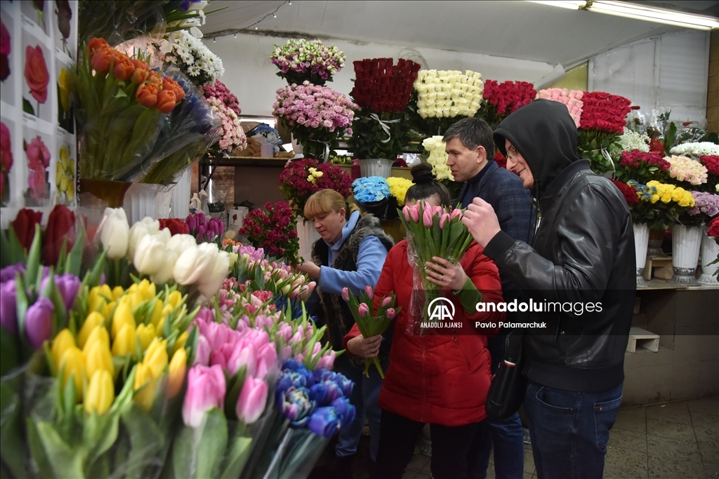 Ukrayna'da 8 Mart Dünya Kadınlar Günü