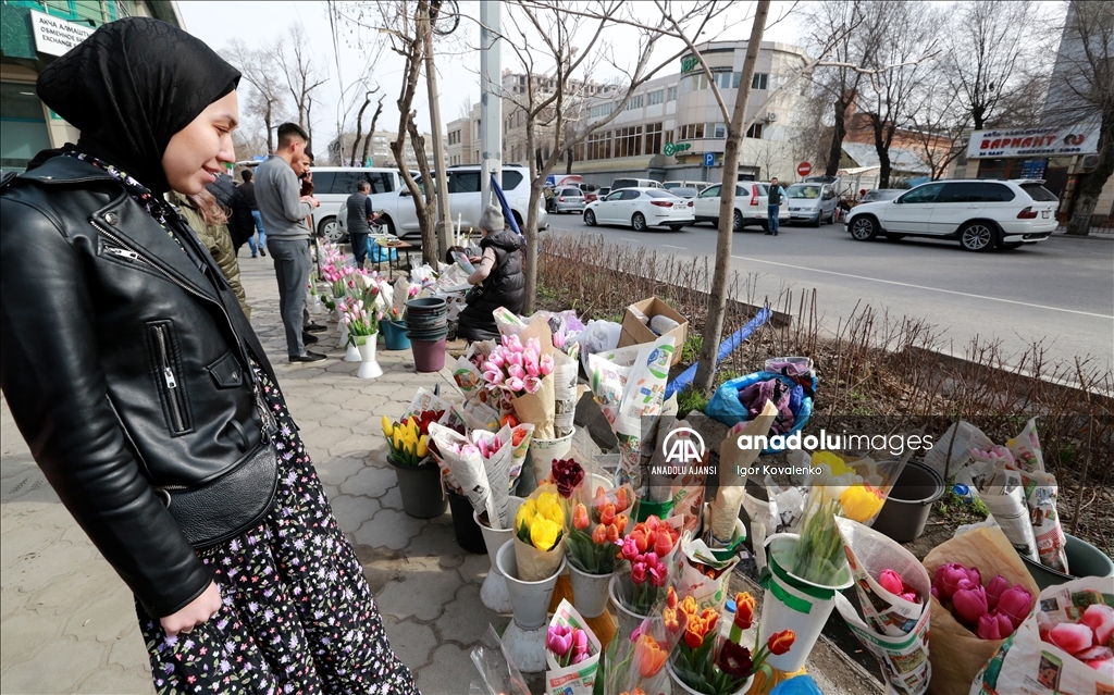Kırgızistan'da 8 Mart Dünya Kadınlar Günü