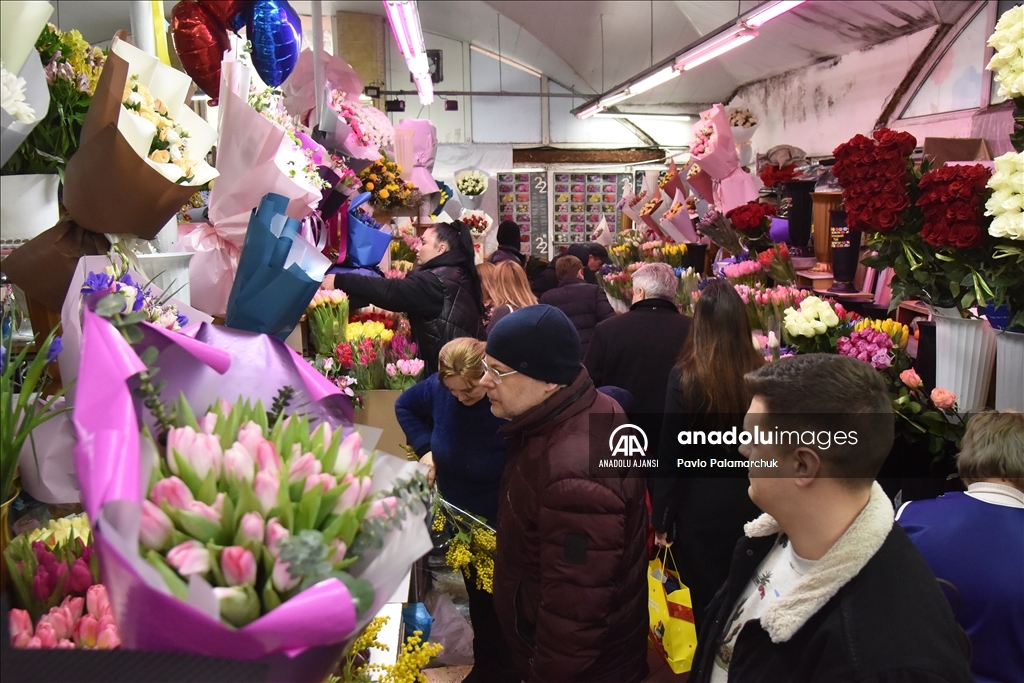 Ukrayna'da 8 Mart Dünya Kadınlar Günü