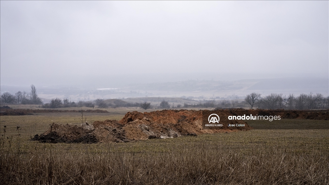 Ukrayna'nın Chasiv Yar Kentinde Savaşın Gölgesinde Yaşam - Anadolu Ajansı