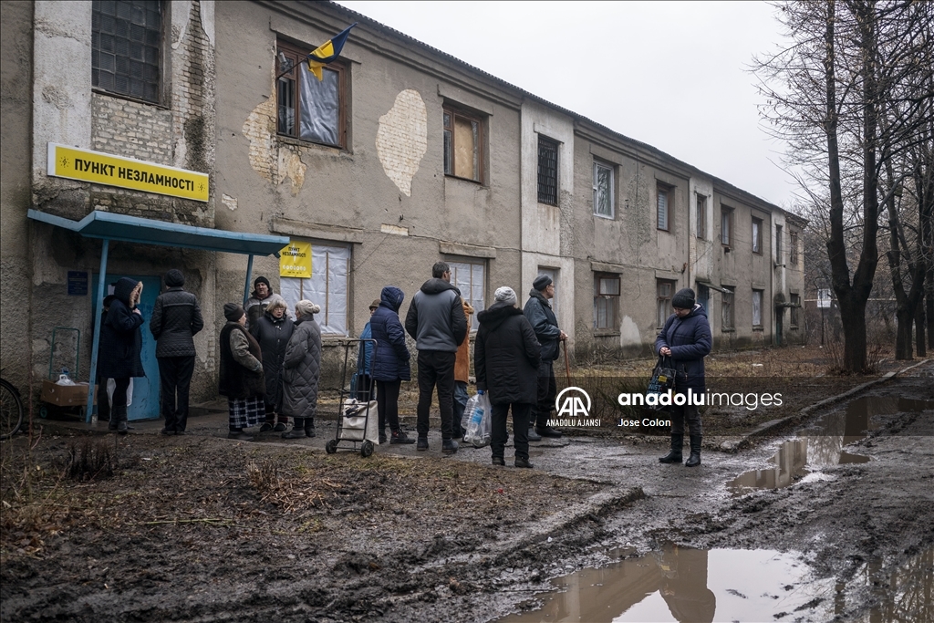 Ukrayna'nın Chasiv Yar kentinde savaşın gölgesinde yaşam