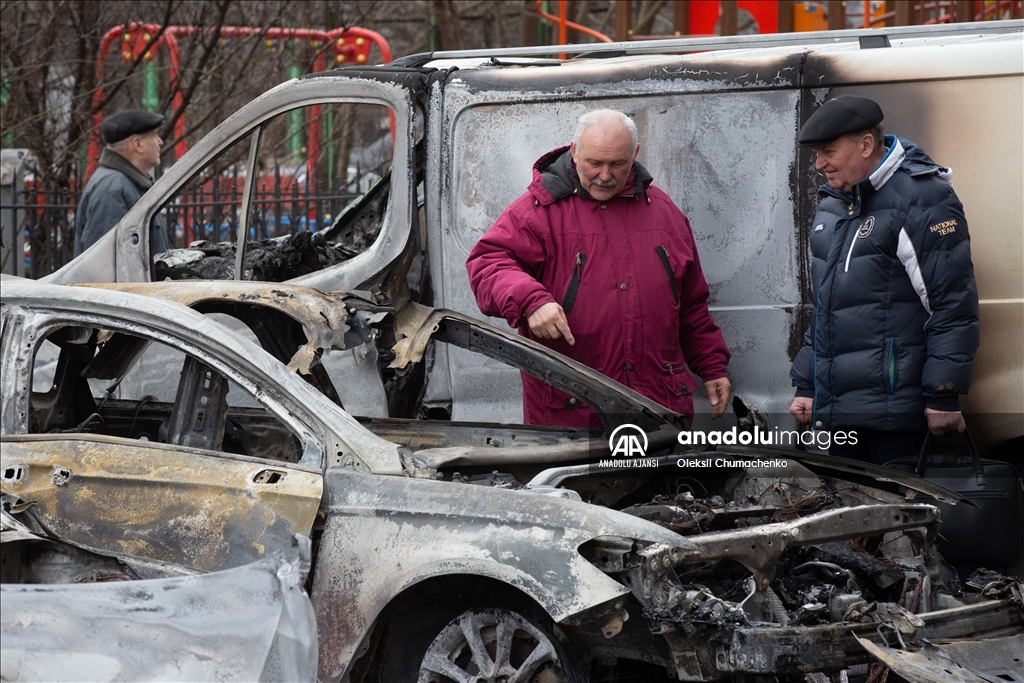 Kiev'de patlama