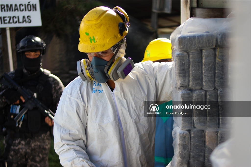 Cocaine is used with encapsulation method in constructions in Ecuador