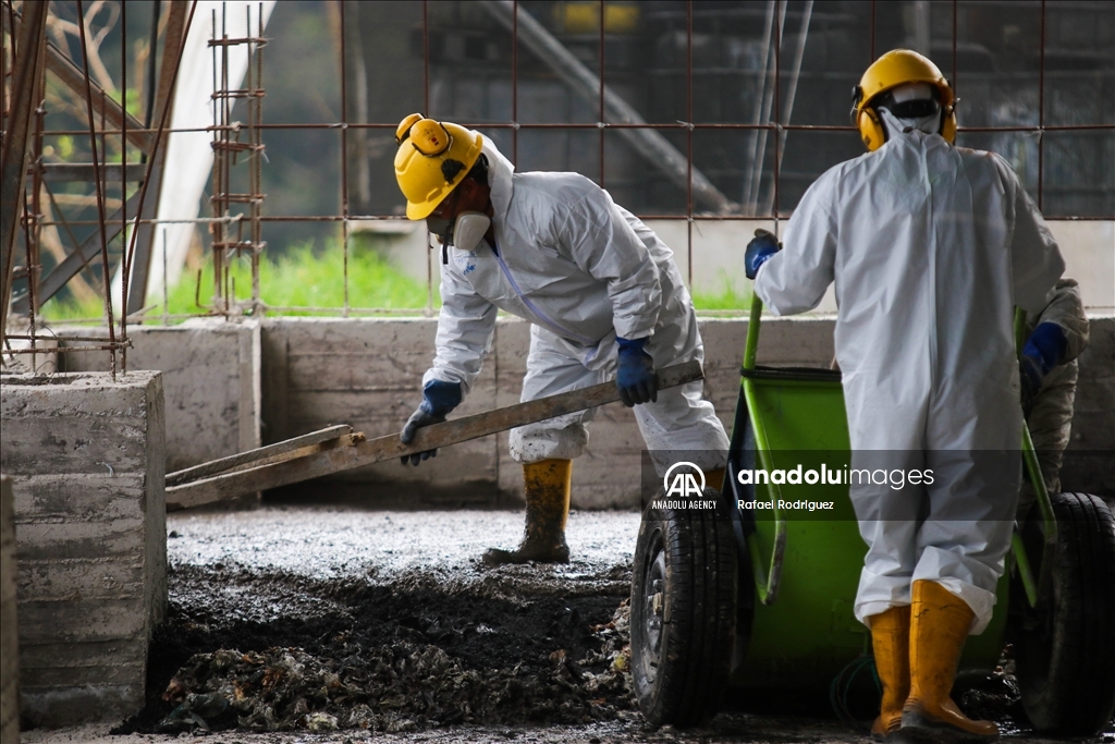 Cocaine is used with encapsulation method in constructions in Ecuador