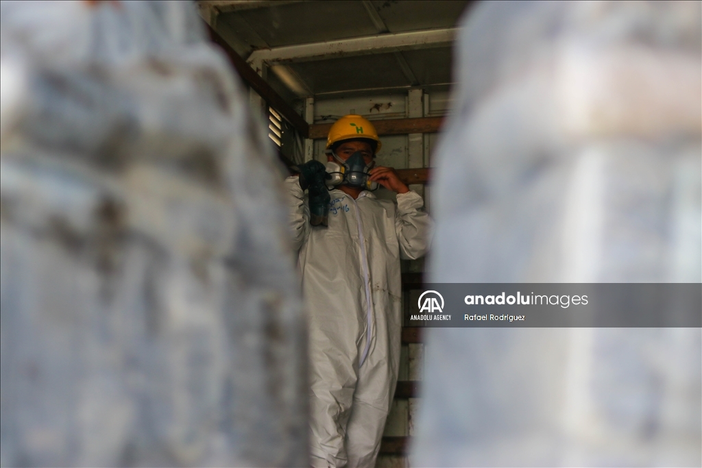 Cocaine is used with encapsulation method in constructions in Ecuador