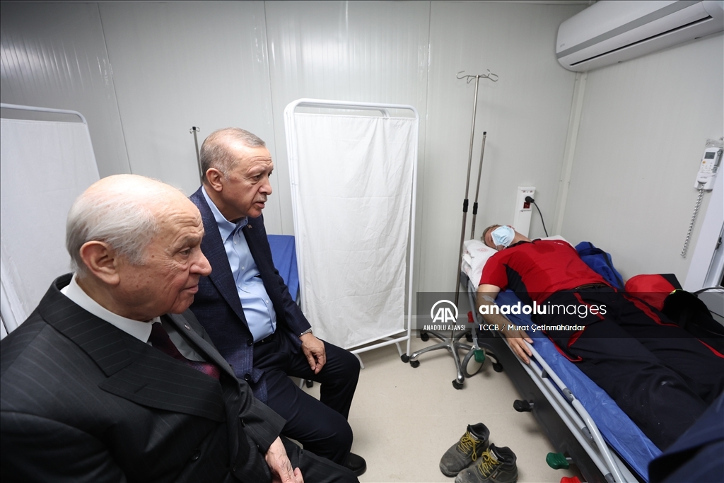 Cumhurbaşkanı Erdoğan, Hatay'da