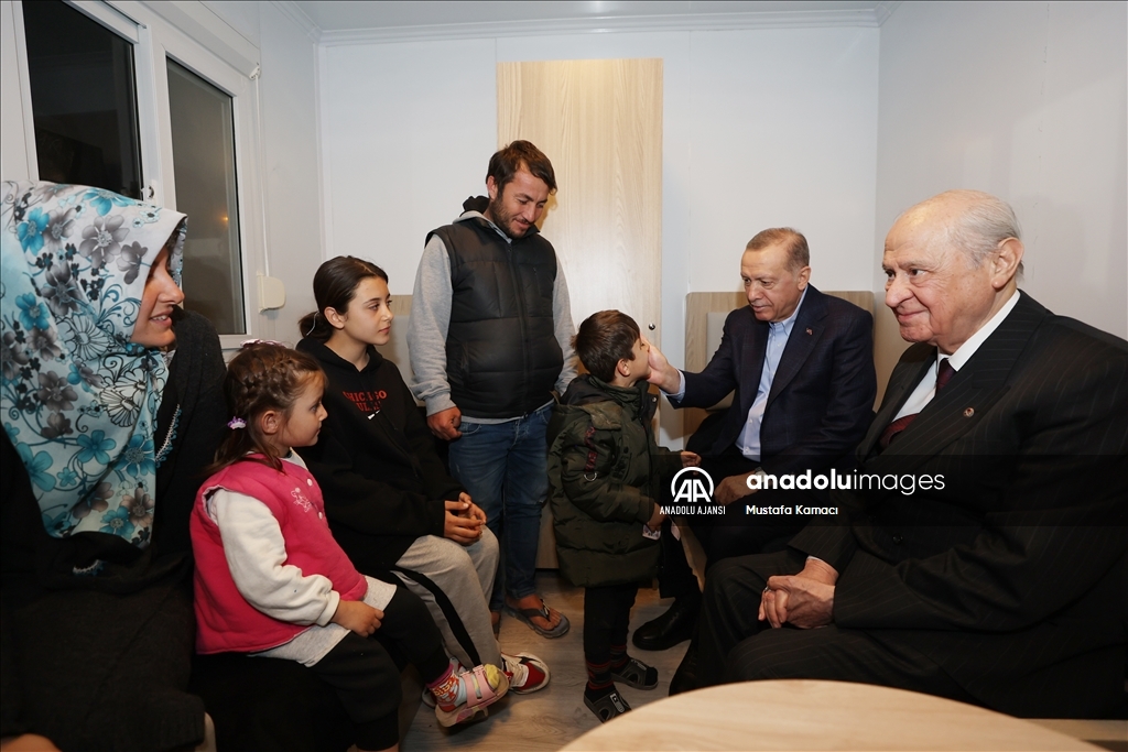 Cumhurbaşkanı Erdoğan, Hatay'da