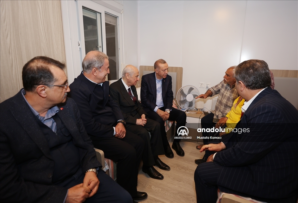 Cumhurbaşkanı Erdoğan, Hatay'da