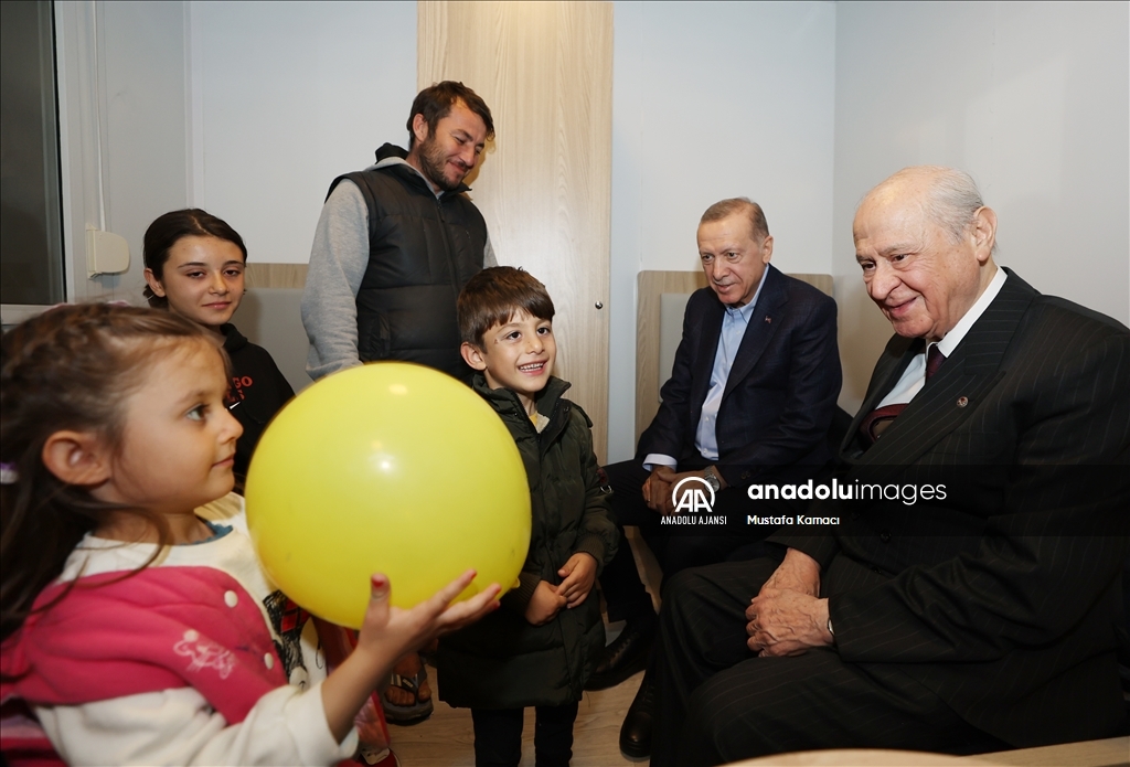 Cumhurbaşkanı Erdoğan, Hatay'da