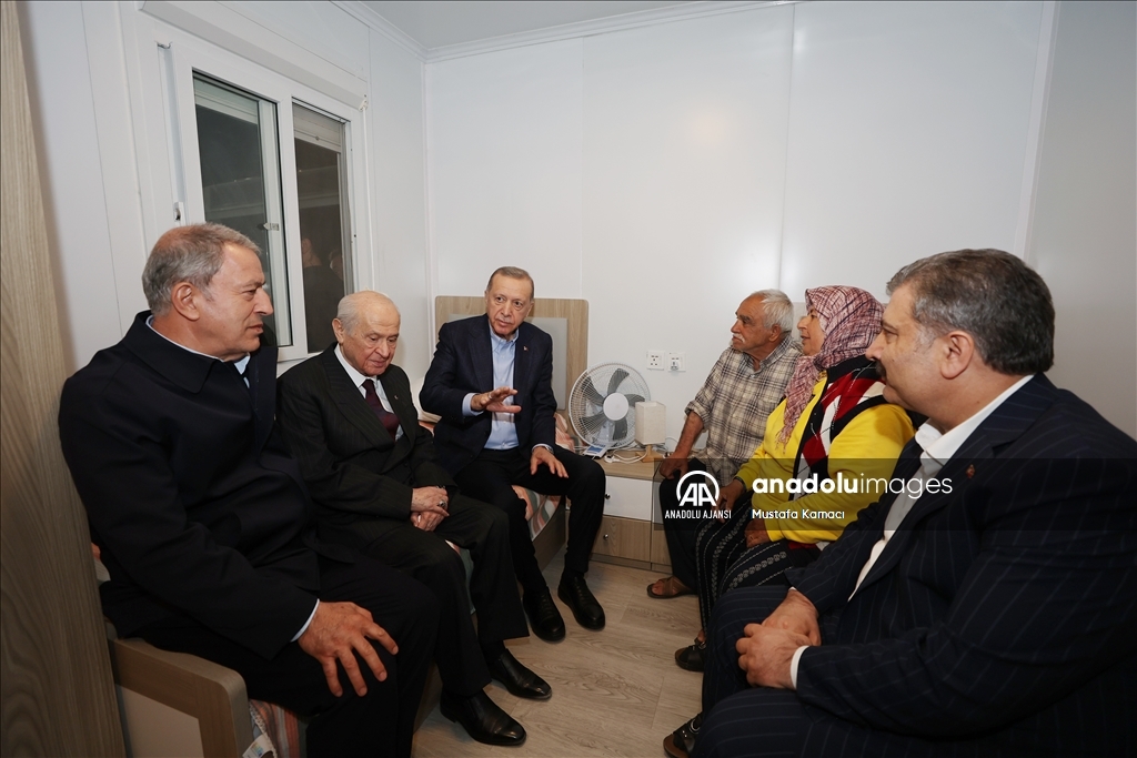 Cumhurbaşkanı Erdoğan, Hatay'da