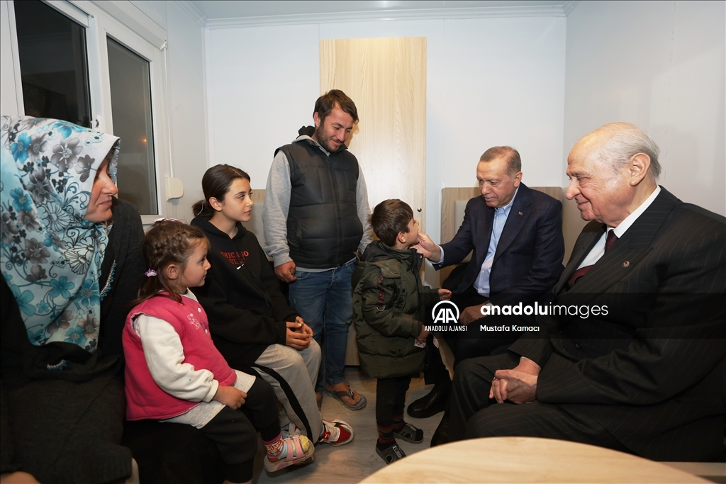 Cumhurbaşkanı Erdoğan, Hatay'da
