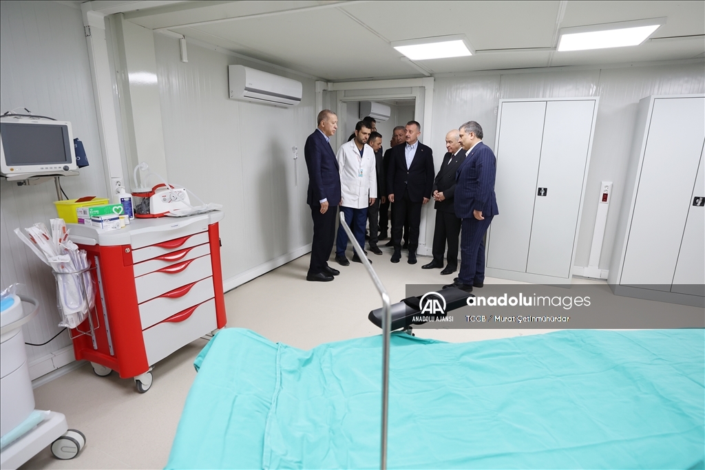 Cumhurbaşkanı Erdoğan, Hatay'da