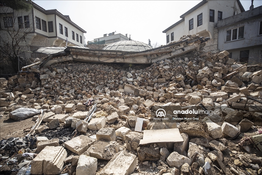 Dulkadiroğlu'nda depremlerden etkilenen tarihi yapılar yeniden ayağa kaldırılacak