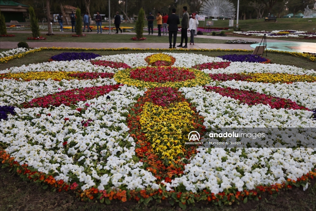 12th International Flower Festival in Baghdad
