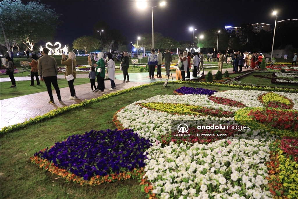 12th International Flower Festival in Baghdad