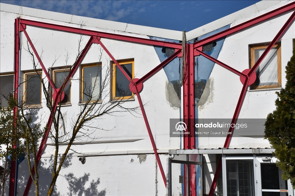 Tekirdağ'da bir fabrika "hibrit güçlendirme tekniği" ile depreme dayanıklı hale getirildi