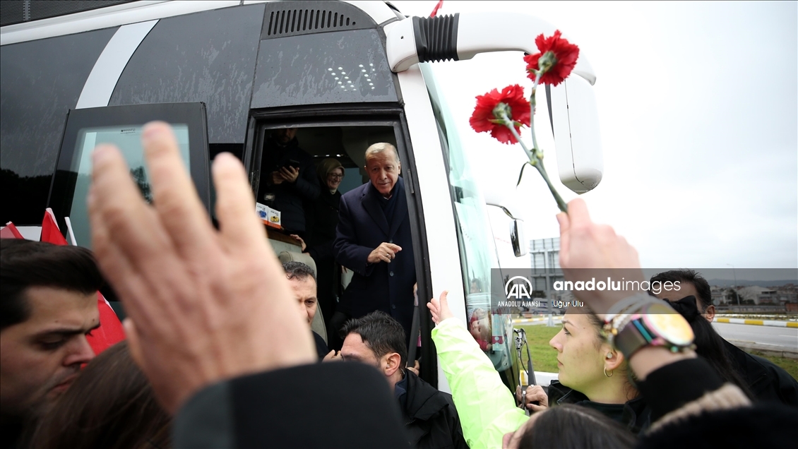 Cumhurbaşkanı Recep Tayyip Erdoğan, Balıkesir'de