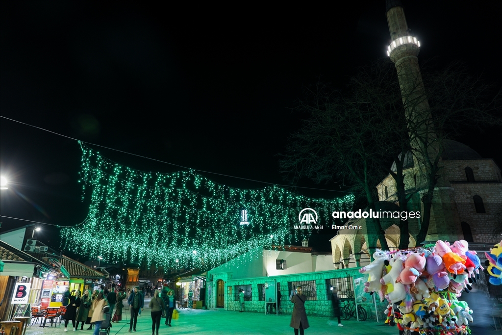 Bosna Hersek'in başkenti Saraybosna ramazan ayına hazırlanıyor