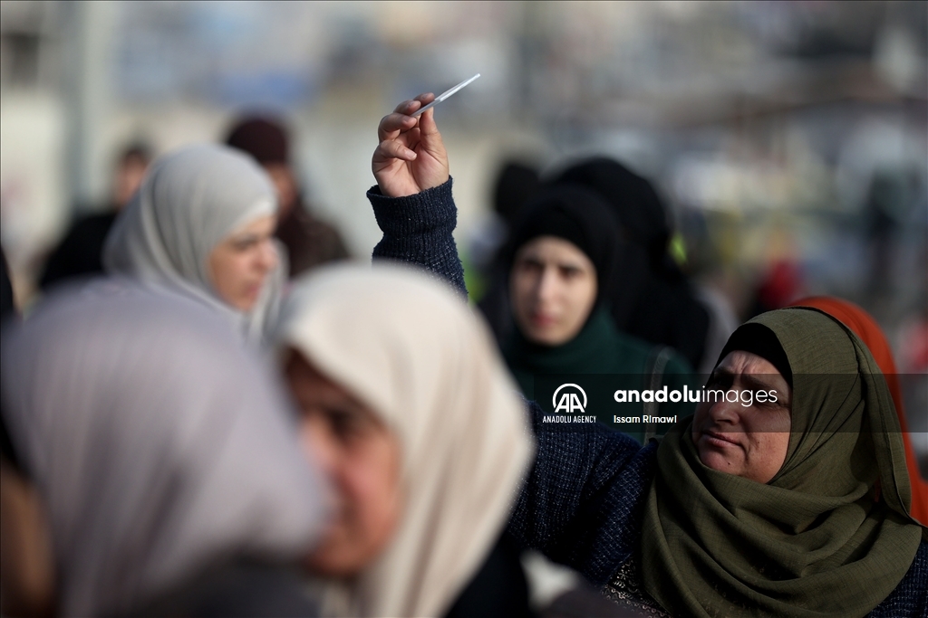 ممانعت نظامیان اسرائیل از ورود نمازگزاران به مسجدالاقصی