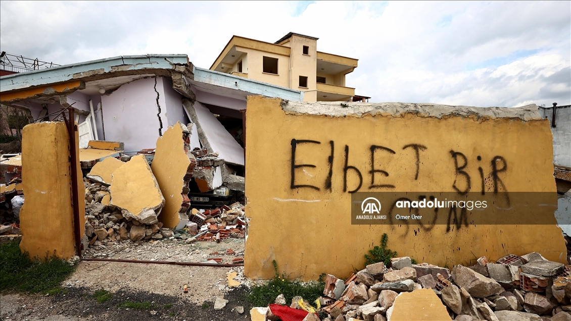 Depremler Hatay'da kırsal Söğüt Mahallesi'nin yarısından fazlasına zarar verdi