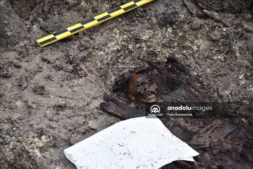 Lviv'de 1.Dünya Savaşı'nda hayatını kaybeden askerlerin mezarı bulundu