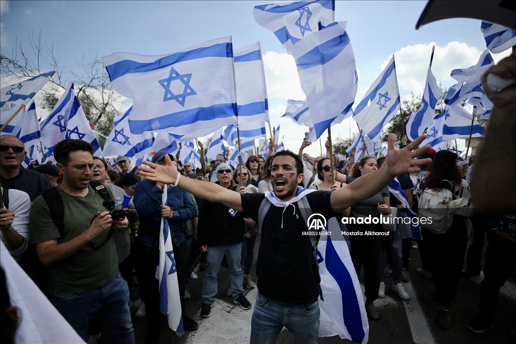 Thousands Demonstrate In Israel In Support Of Judicial Overhaul