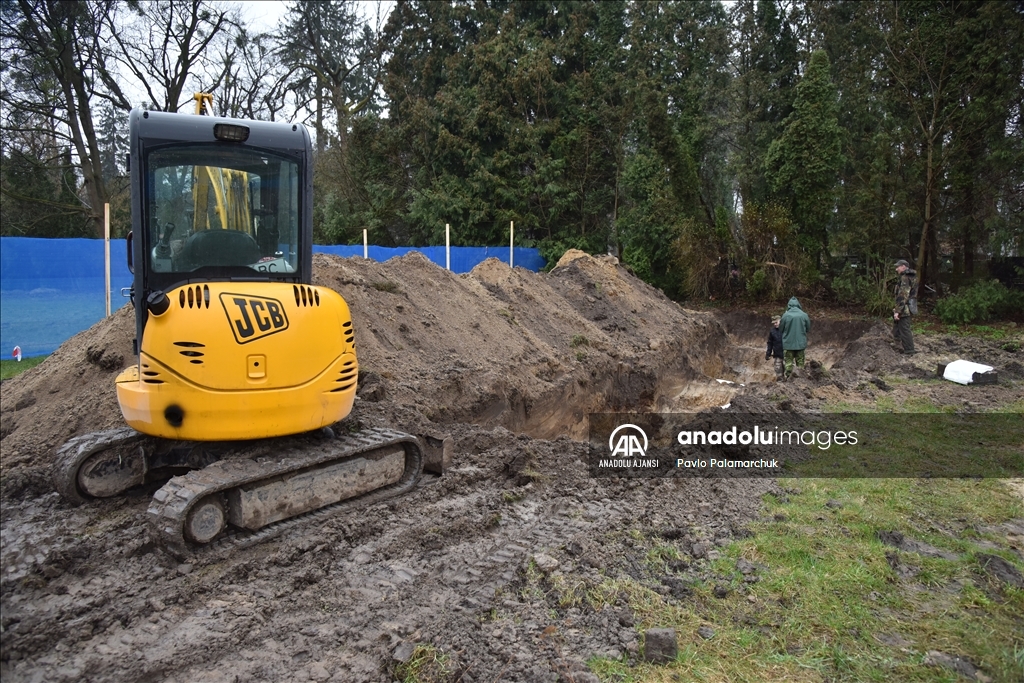 Lviv'de 1.Dünya Savaşı'nda hayatını kaybeden askerlerin mezarı bulundu