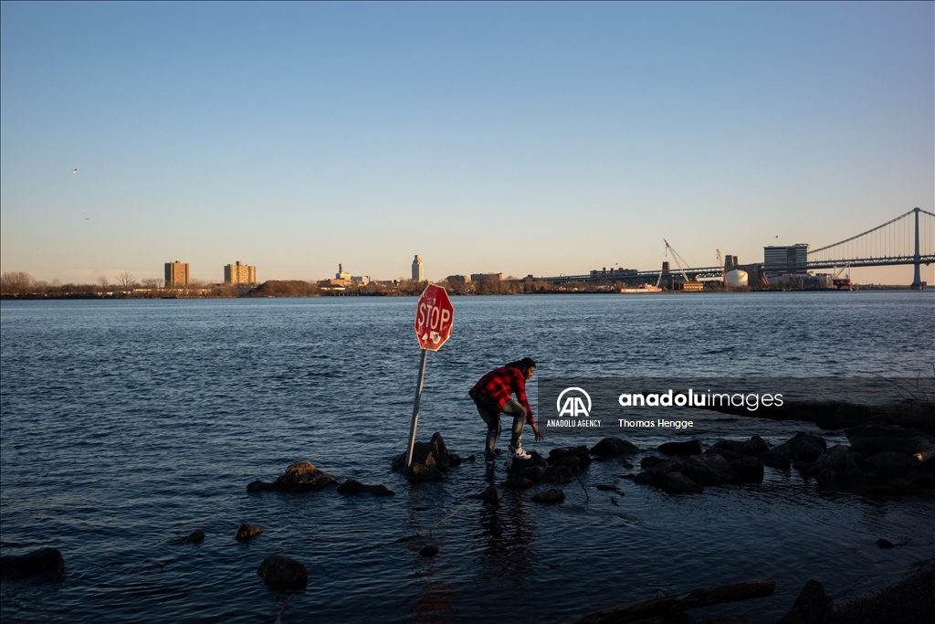 Chemical spill in the Delaware River Anadolu Ajansı