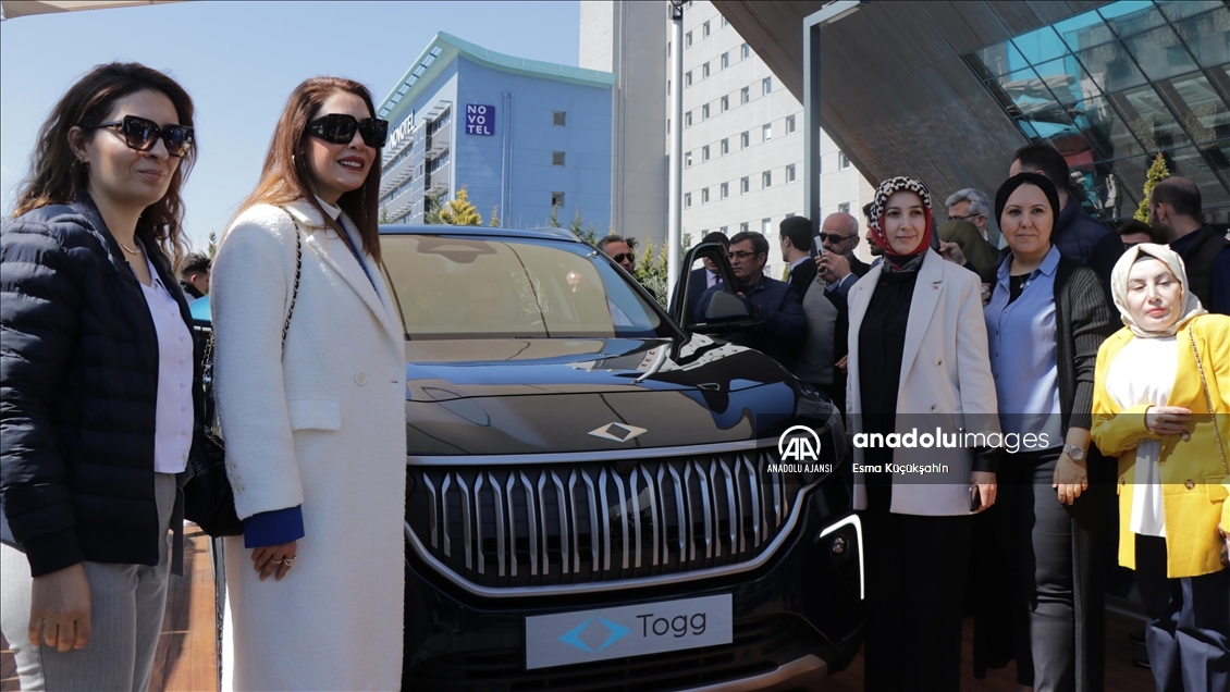 Türkiye'nin otomobili Togg, Kayserililerle buluştu