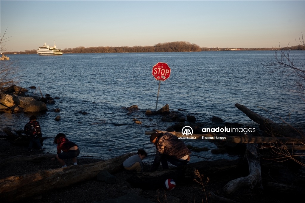 Chemical spill in the Delaware River Anadolu Ajansı