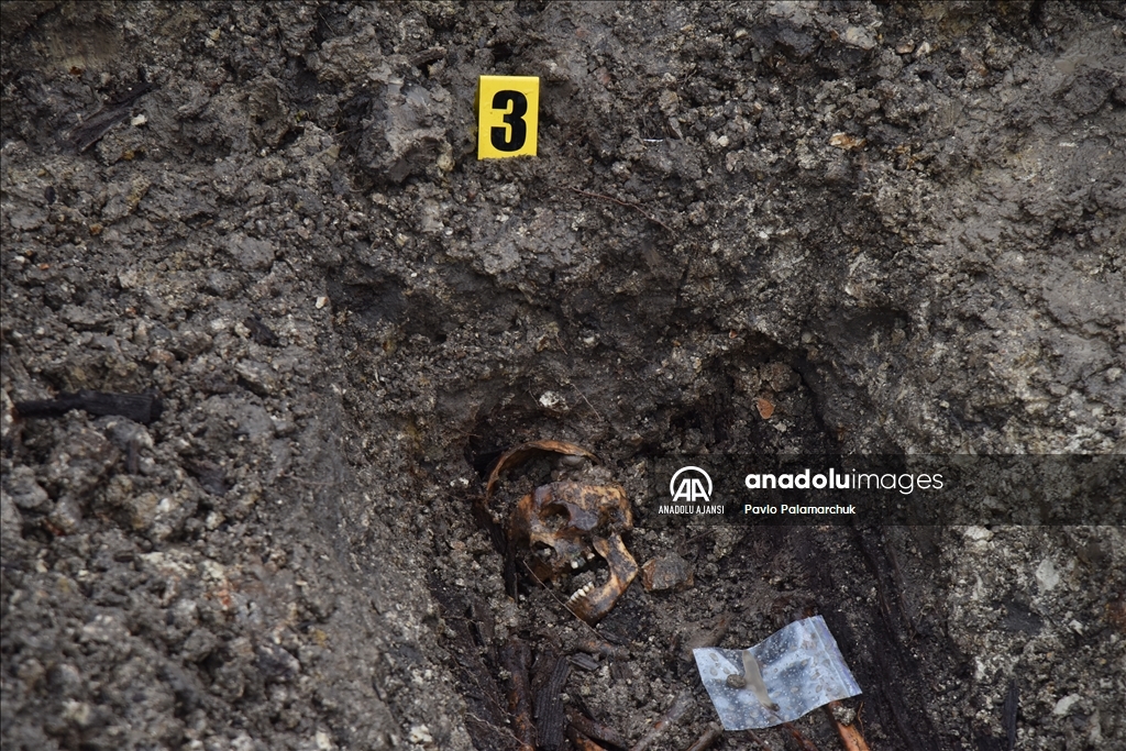 Lviv'de 1.Dünya Savaşı'nda hayatını kaybeden askerlerin mezarı bulundu