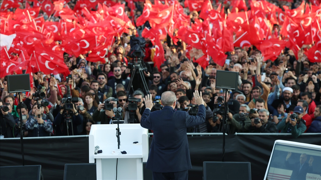 Cumhurbaşkanı Erdoğan, Adıyaman'da "Yeni Afet Konutları Temel Atma Töreni"ne katıldı
