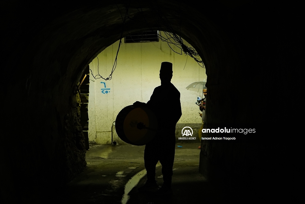 Ramadan drummer in Iraq