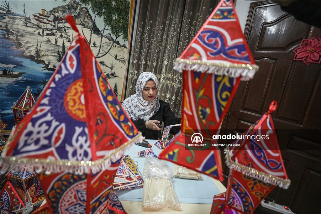 «فانوس‌های رمضانی» خانه‌های فلسطینیان را تزئین می‌کند