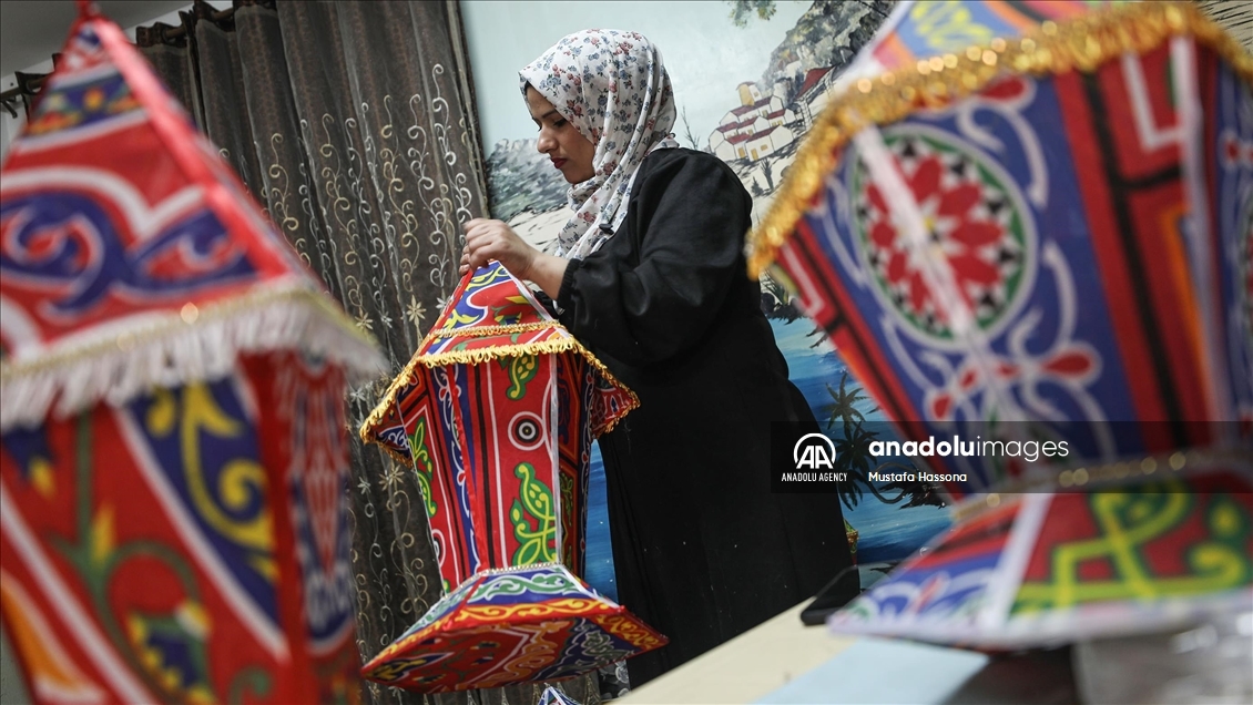 «فانوس‌های رمضانی» خانه‌های فلسطینیان را تزئین می‌کند