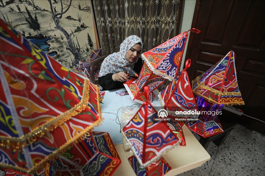 «فانوس‌های رمضانی» خانه‌های فلسطینیان را تزئین می‌کند