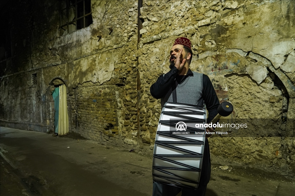 Ramadan drummer in Iraq