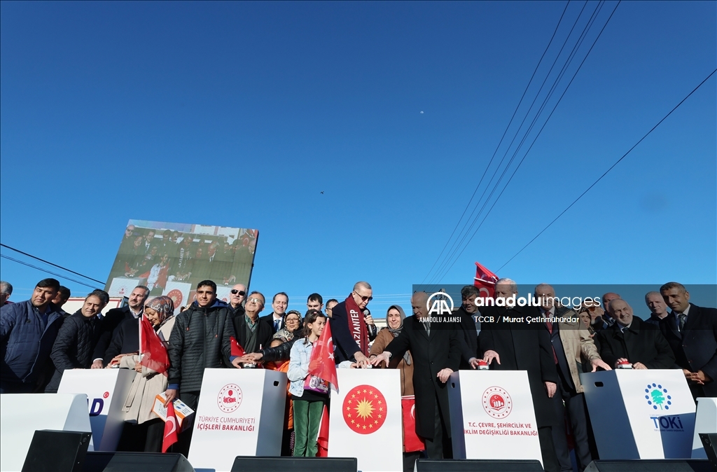 Gaziantep-Kilis Afet Konutları Temel Atma Töreni