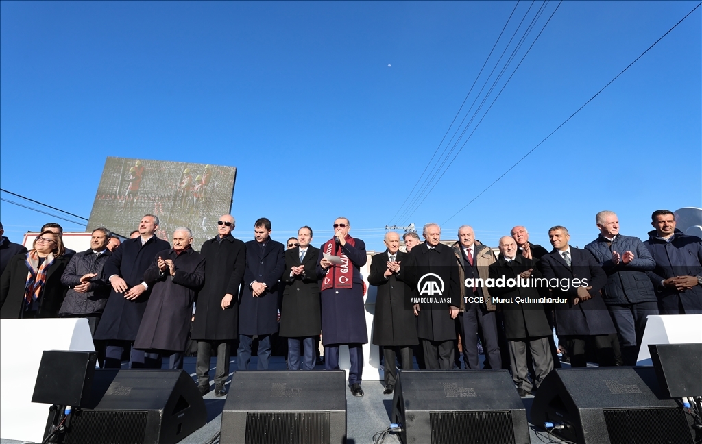 Gaziantep-Kilis Afet Konutları Temel Atma Töreni