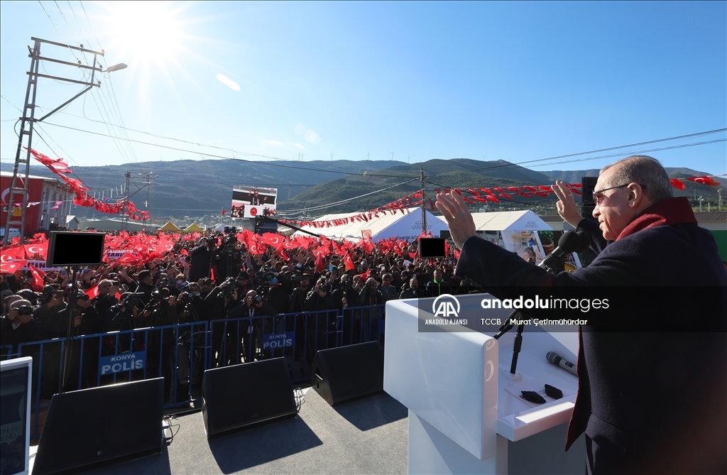 Gaziantep-Kilis Afet Konutları Temel Atma Töreni