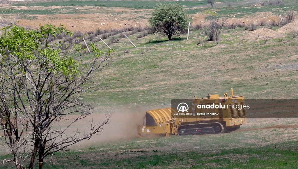 Azerbaycanlı mayın temizleme uzmanları MEMATT'tan memnun